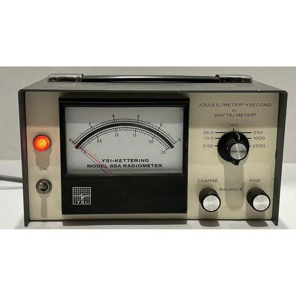 YSI Kettering Radiometer 65A Sensor Yellow Springs Instrument Powers On